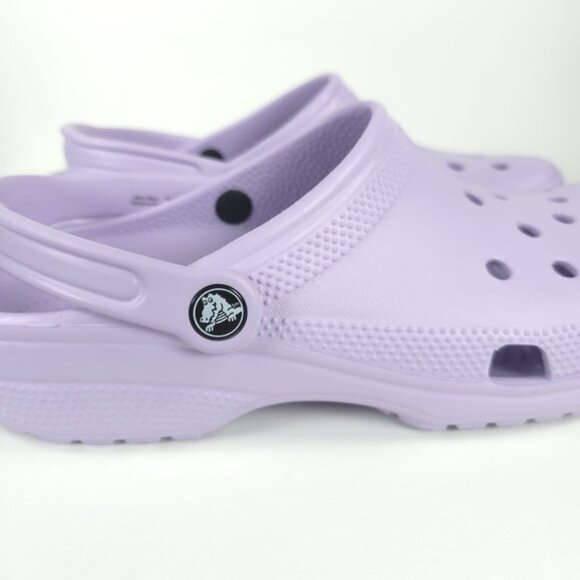 NWT CROCS Classic Clogs Lavender UNISEX 10001-530 Size Men’s 10   Women’s‎ 12 - Picture 12 of 16